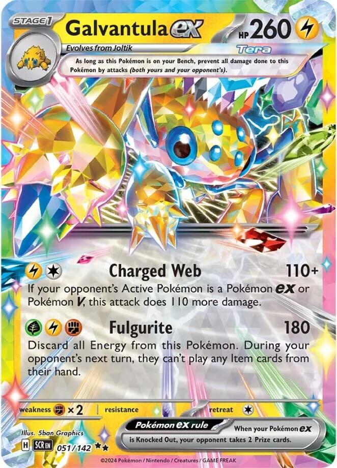 Galvantula ex (051/142) [Scarlet & Violet: Stellar Crown] | Card Citadel