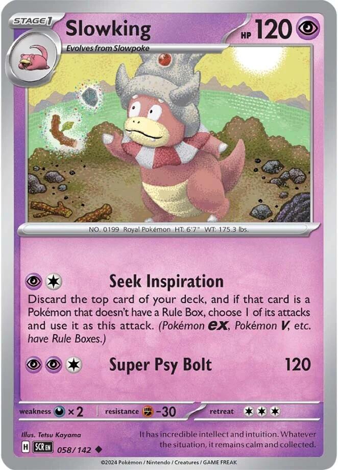 Slowking (058/142) [Scarlet & Violet: Stellar Crown] | Card Citadel