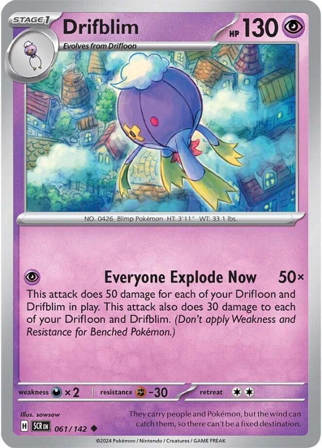 Drifblim (061/142) [Scarlet & Violet: Stellar Crown] | Card Citadel