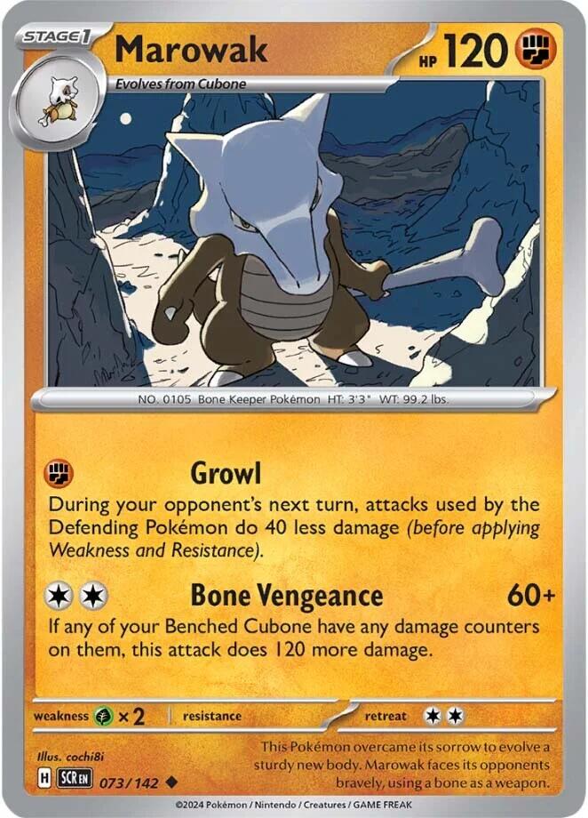 Marowak (073/142) [Scarlet & Violet: Stellar Crown] | Card Citadel