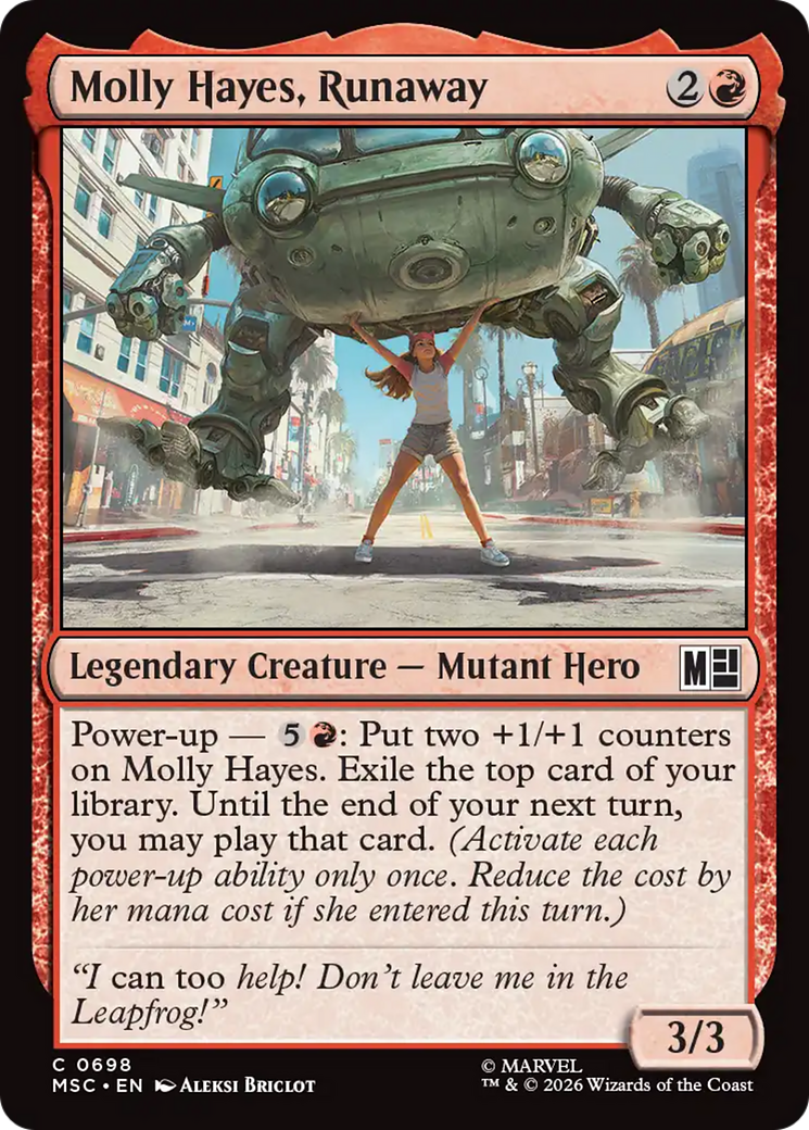 Molly Hayes, Runaway [Marvel Super Heroes Commander] | Card Citadel