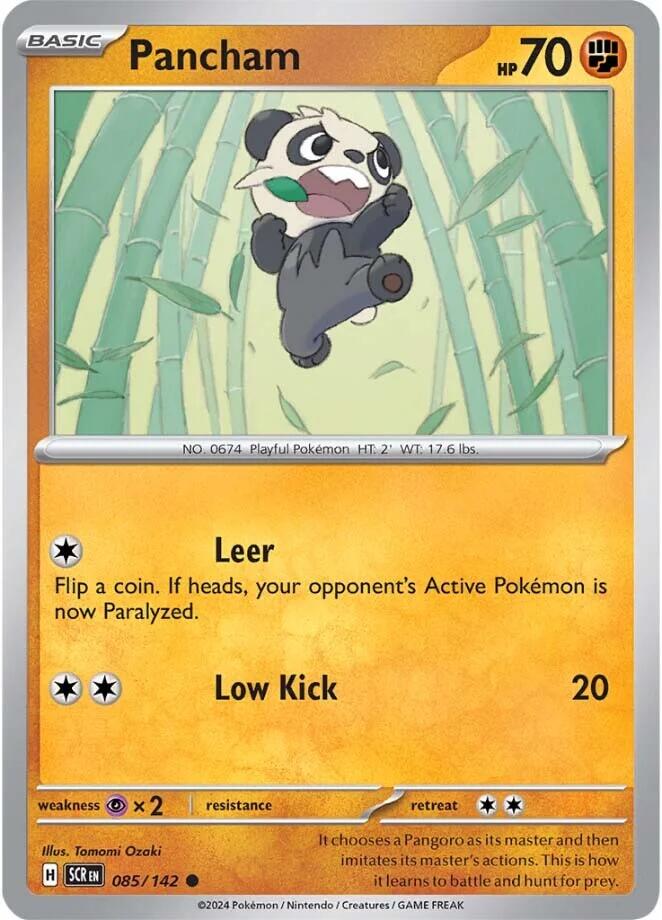 Pancham (085/142) [Scarlet & Violet: Stellar Crown] | Card Citadel