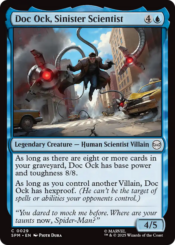 Doc Ock, Sinister Scientist [Marvel's Spider-Man] | Card Citadel