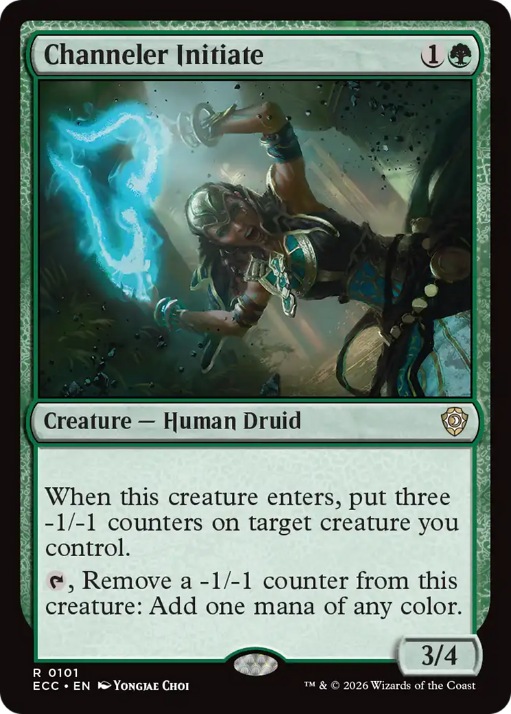 Channeler Initiate [Lorwyn Eclipsed Commander] | Card Citadel
