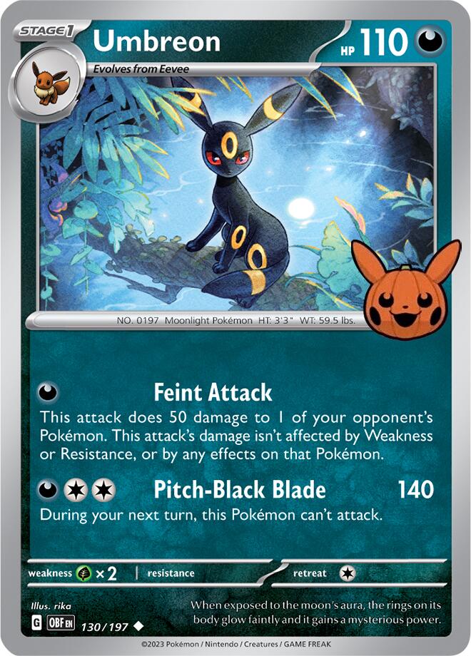 Umbreon (130/197) [Trick or Trade 2024] | Card Citadel