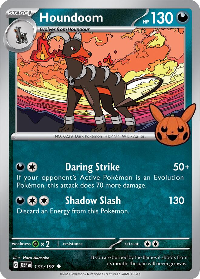 Houndoom (133/197) [Trick or Trade 2024] | Card Citadel