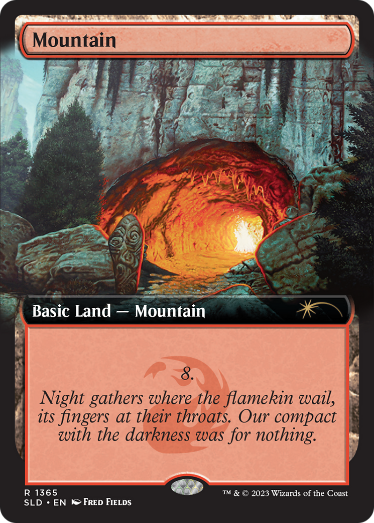 Mountain (1365) [Secret Lair Drop Series] | Card Citadel