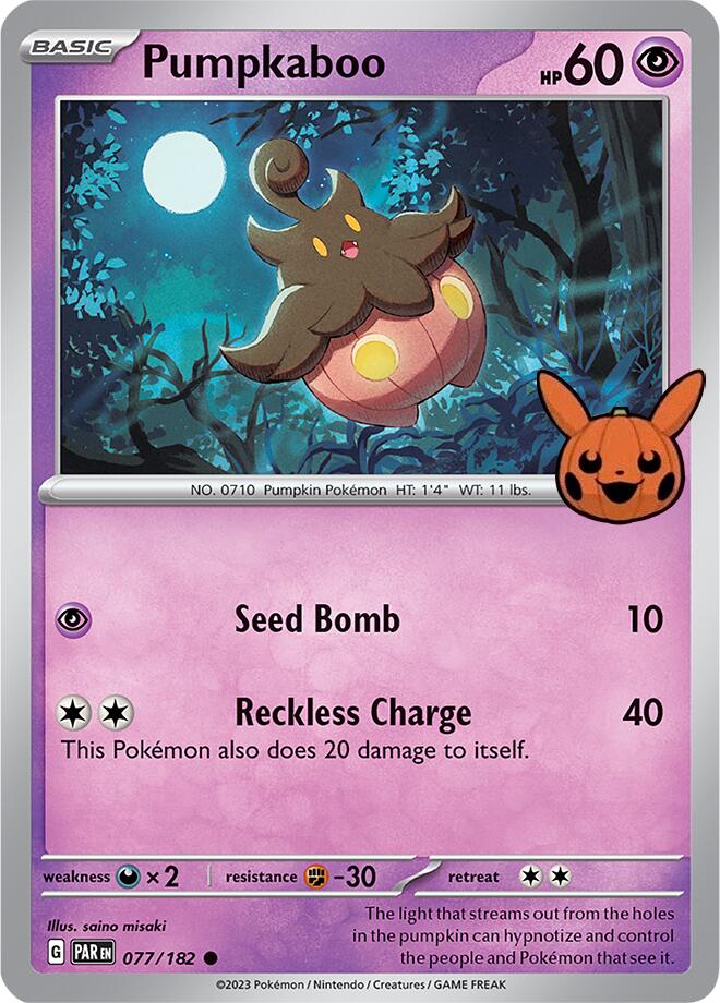 Pumpkaboo (077/182) [Trick or Trade 2024] | Card Citadel