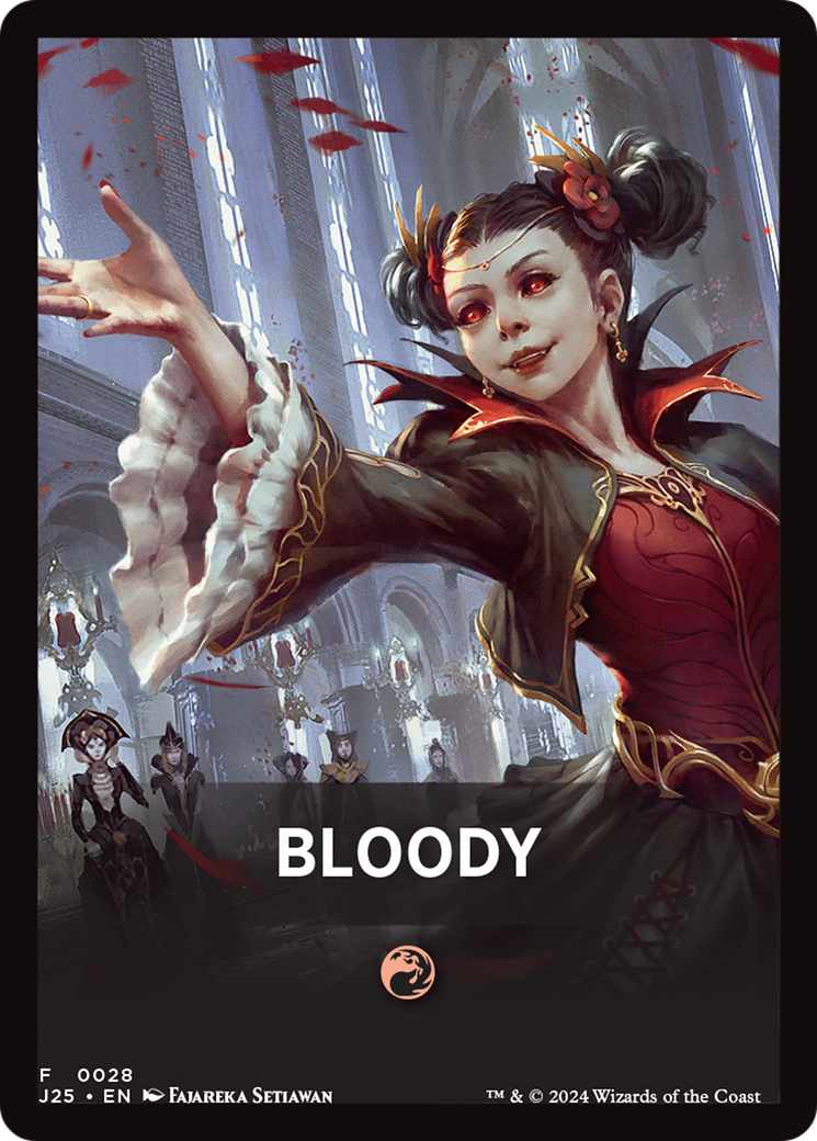 Bloody Theme Card [Foundations Jumpstart Front Cards] | Card Citadel