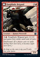 Fangblade Brigand // Fangblade Eviscerator [Innistrad: Midnight Hunt] | Card Citadel