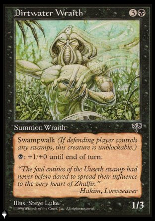 Dirtwater Wraith [The List] | Card Citadel