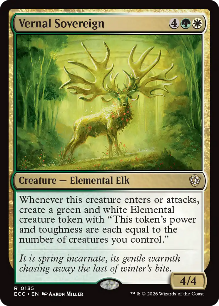 Vernal Sovereign [Lorwyn Eclipsed Commander] | Card Citadel