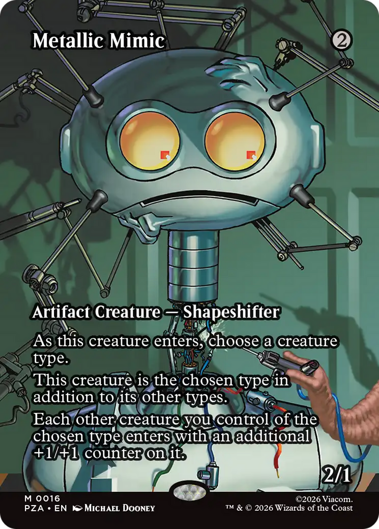 Metallic Mimic (Borderless) [Teenage Mutant Ninja Turtles Eternal-Legal] | Card Citadel