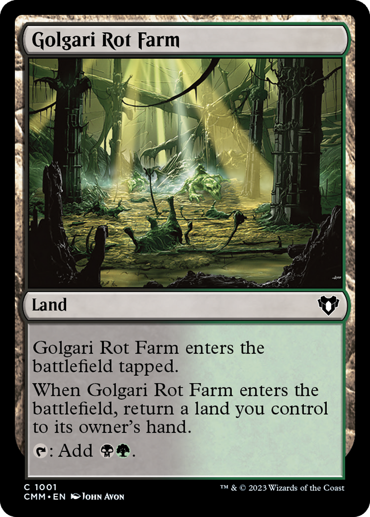 Golgari Rot Farm [Commander Masters] | Card Citadel