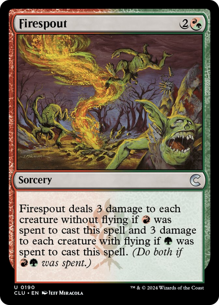 Firespout [Ravnica: Clue Edition] | Card Citadel