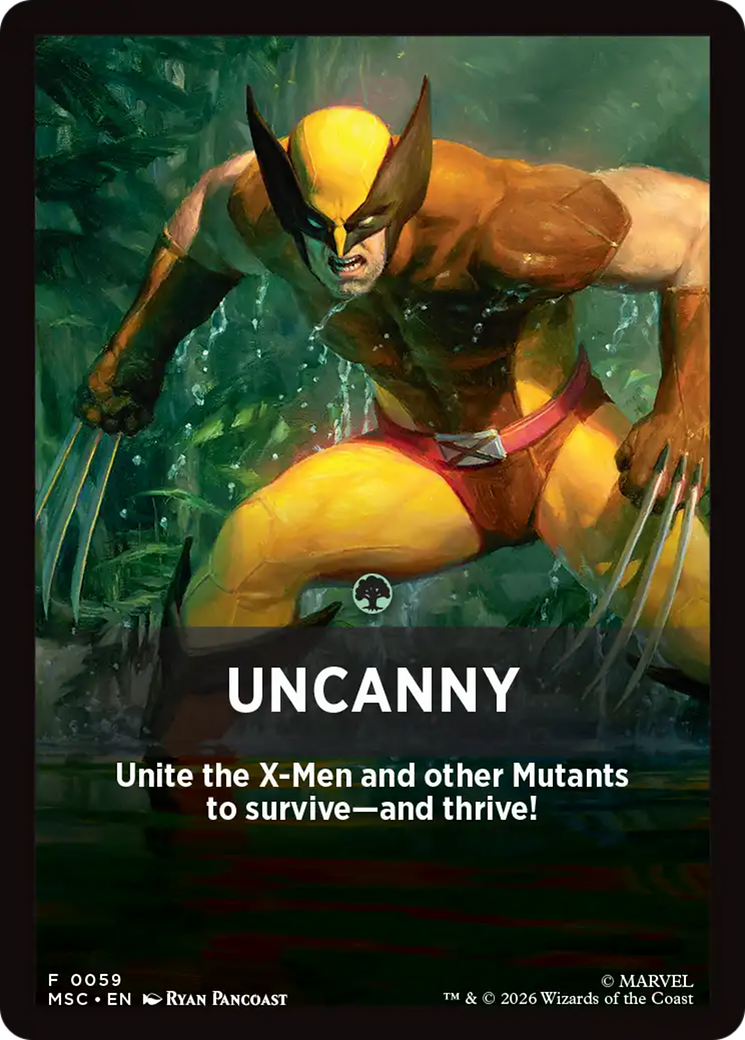 Uncanny Theme Card [Marvel Super Heroes Commander] | Card Citadel