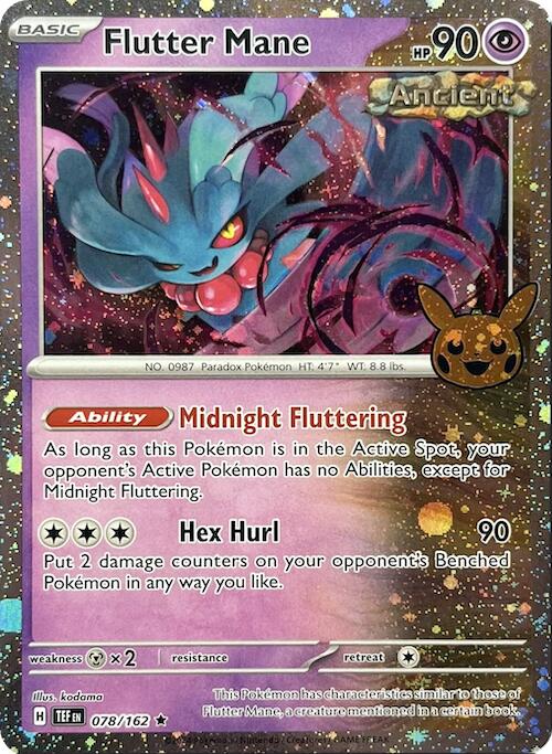 Flutter Mane (078/162) (Cosmos Holo) [Trick or Trade 2024] | Card Citadel