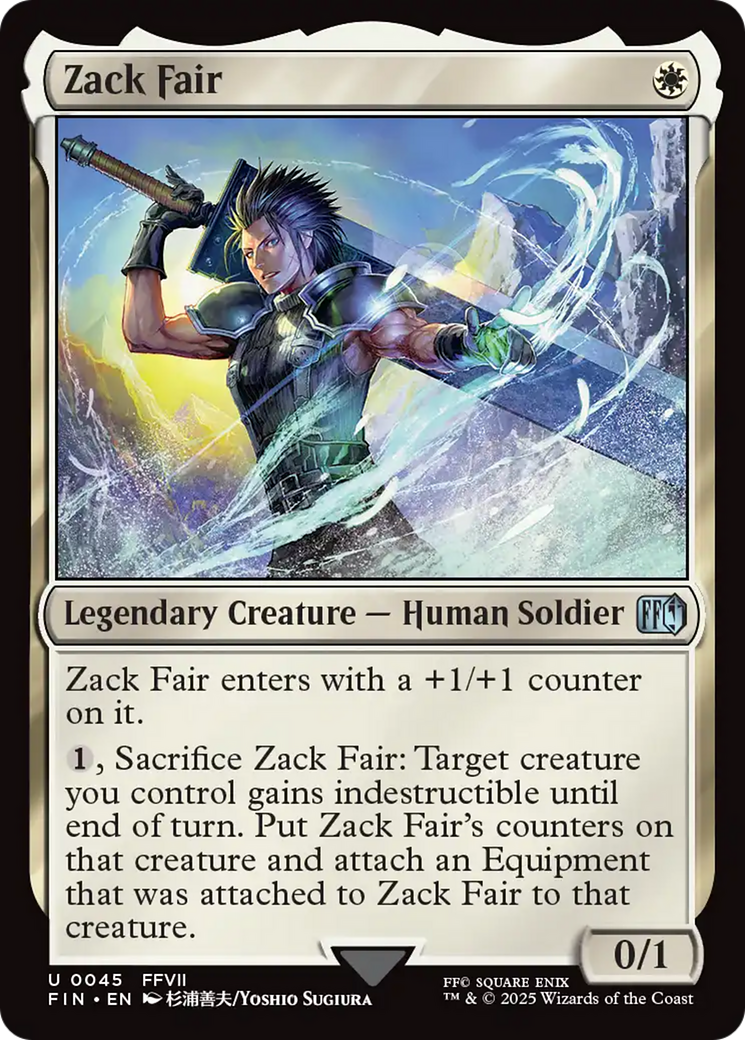 Zack Fair [FINAL FANTASY] | Card Citadel