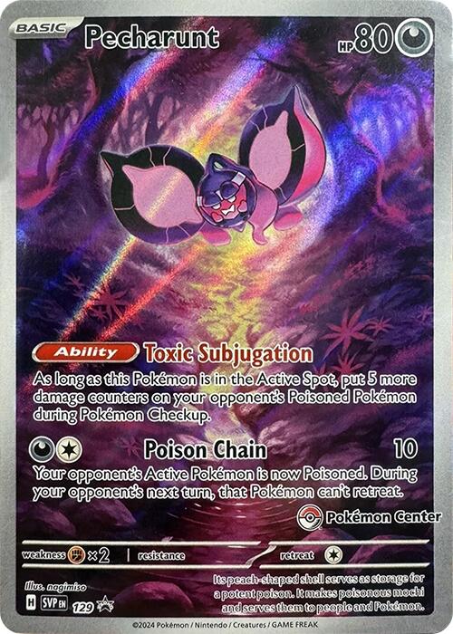 Pecharunt (129) (Pokemon Center Exclusive) [Scarlet & Violet: Black Star Promos] | Card Citadel