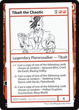 Tibalt the Chaotic (2021 Edition) [Mystery Booster Playtest Cards] | Card Citadel