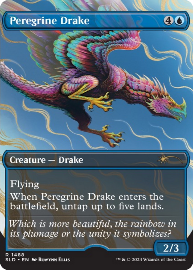 Peregrine Drake (Rainbow Foil) [Secret Lair Drop Series] | Card Citadel