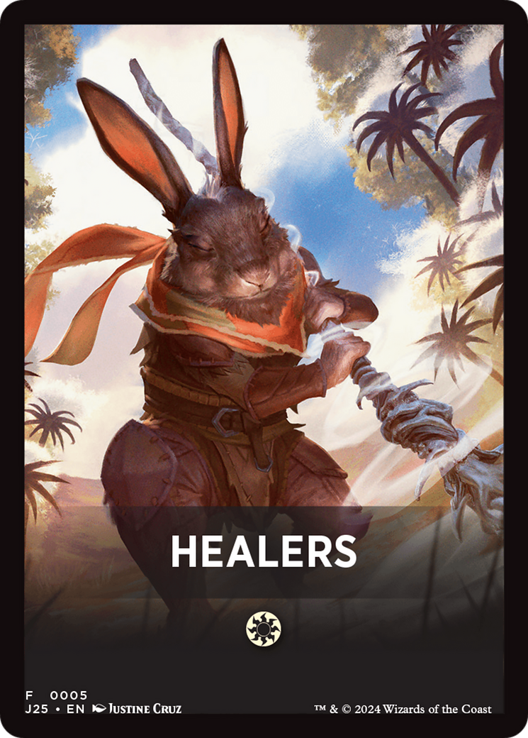 Healers Theme Card [Foundations Jumpstart Front Cards] | Card Citadel
