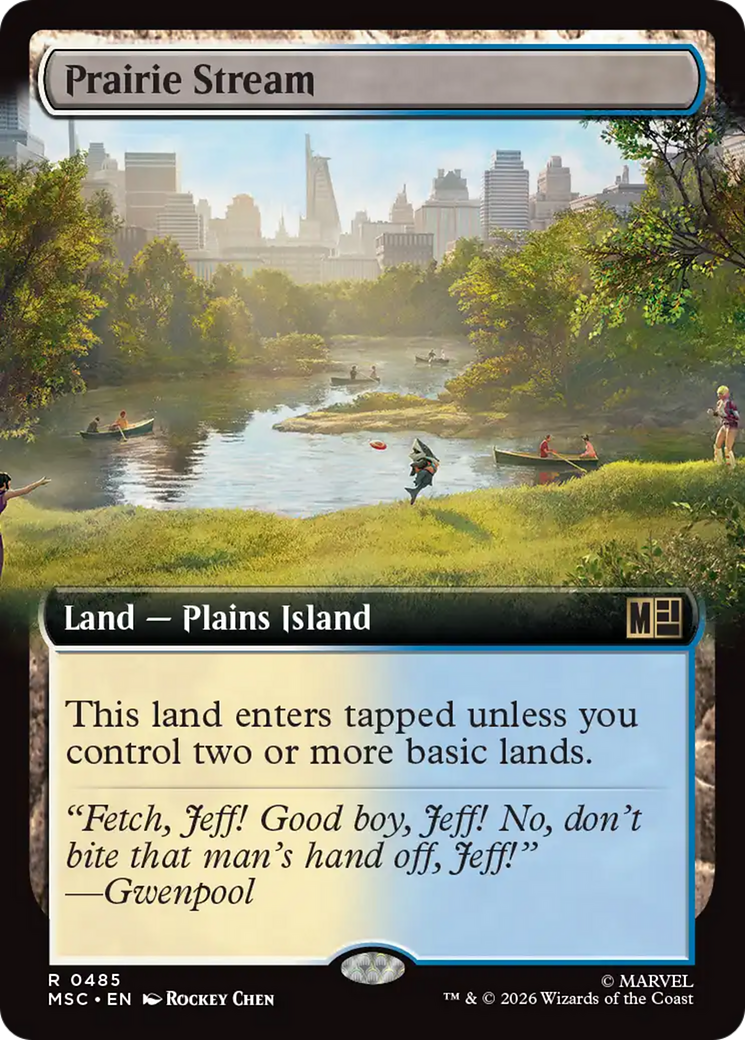 Prairie Stream (Extended Art) [Marvel Super Heroes Commander] | Card Citadel