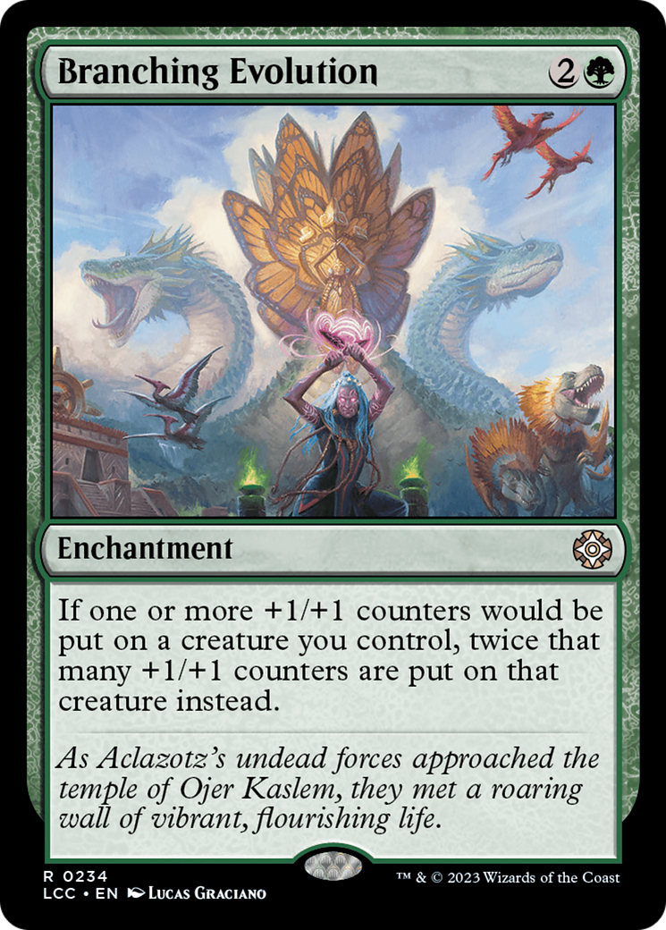 Branching Evolution [The Lost Caverns of Ixalan Commander] | Card Citadel