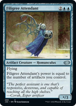 Filigree Attendant [Jumpstart 2022] | Card Citadel