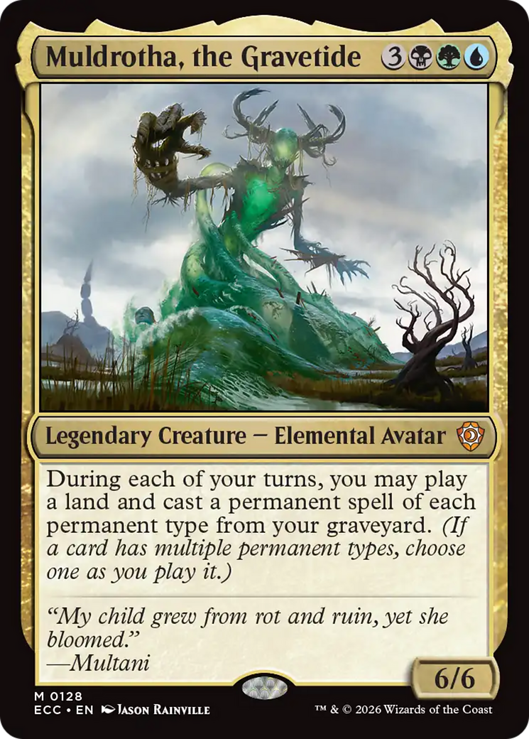 Muldrotha, the Gravetide [Lorwyn Eclipsed Commander] | Card Citadel