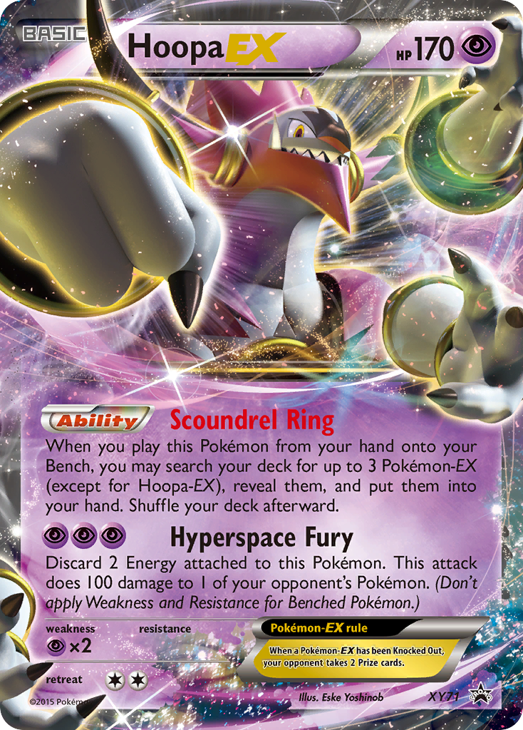 Hoopa EX (XY71) [XY: Black Star Promos] | Card Citadel