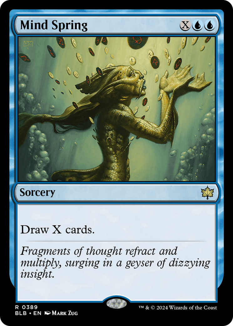 Mind Spring [Bloomburrow] | Card Citadel