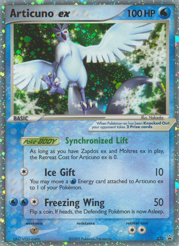 Articuno ex (032) [Nintendo: Black Star Promos] | Card Citadel