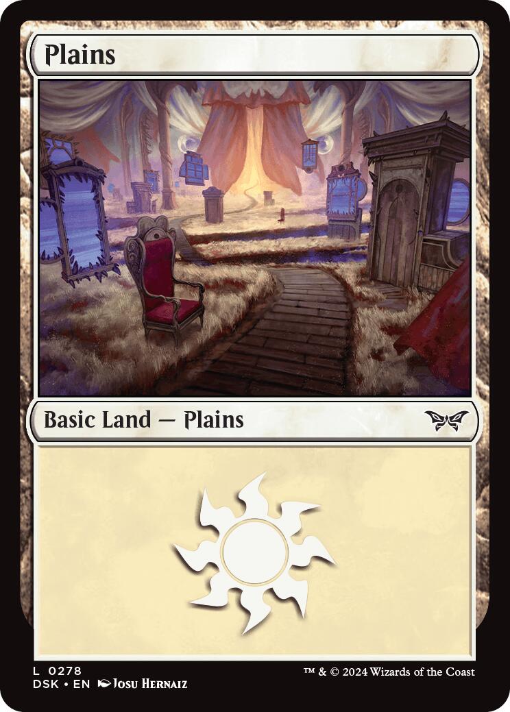 Plains (0278) [Duskmourn: House of Horror] | Card Citadel