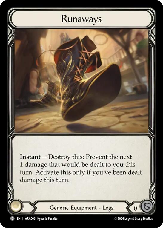Runaways [ARA006] (Rosetta Aurora Blitz Deck) | Card Citadel
