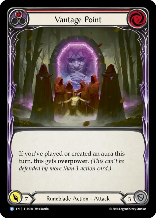 Vantage Point (Red) [FLR010] (Rosetta Florian Blitz Deck) | Card Citadel