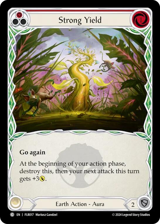 Strong Yield (Red) [FLR017] (Rosetta Florian Blitz Deck) | Card Citadel