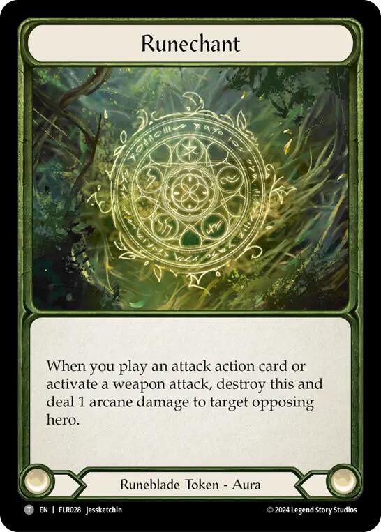 Runechant [FLR028] (Rosetta Florian Blitz Deck) | Card Citadel