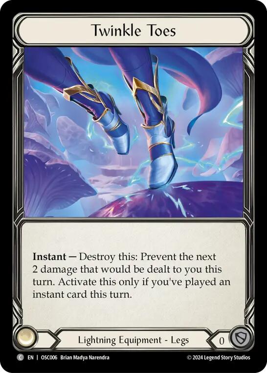 Twinkle Toes [OSC006] (Rosetta Oscilio Blitz Deck) | Card Citadel