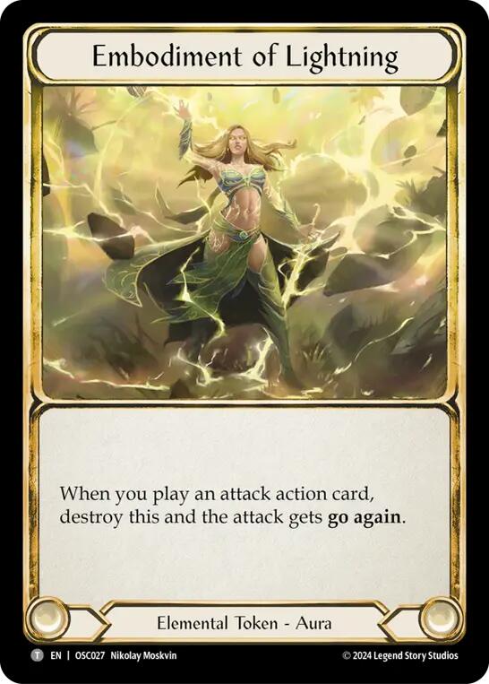 Embodiment of Lightning [OSC027] (Rosetta Oscilio Blitz Deck) | Card Citadel