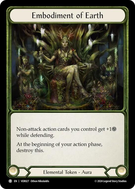 Embodiment of Earth [VER026] (Rosetta Verdance Blitz Deck) | Card Citadel