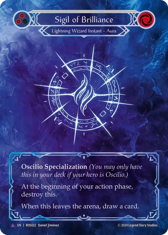 Sigil of Brilliance (Marvel) [ROS022] (Rosetta)  Cold Foil | Card Citadel