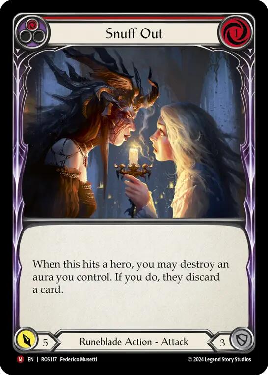 Snuff Out [ROS117] (Rosetta)  Rainbow Foil | Card Citadel