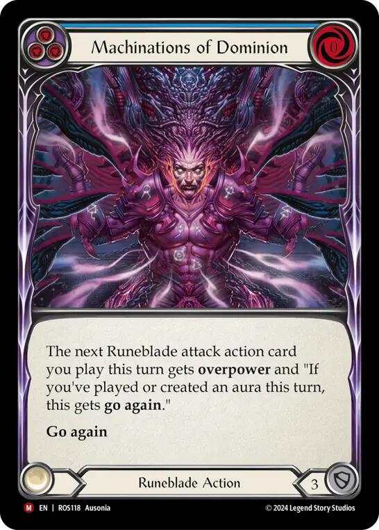 Machinations of Dominion [ROS118] (Rosetta)  Rainbow Foil | Card Citadel