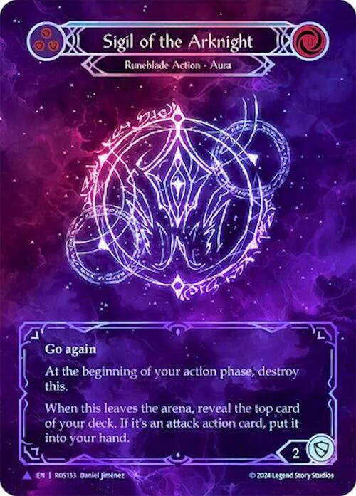 Sigil of the Arknight (Marvel) [ROS133] (Rosetta)  Cold Foil | Card Citadel