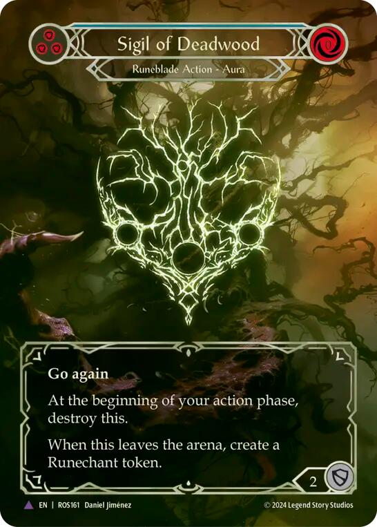 Sigil of Deadwood (Marvel) [ROS161] (Rosetta)  Cold Foil | Card Citadel