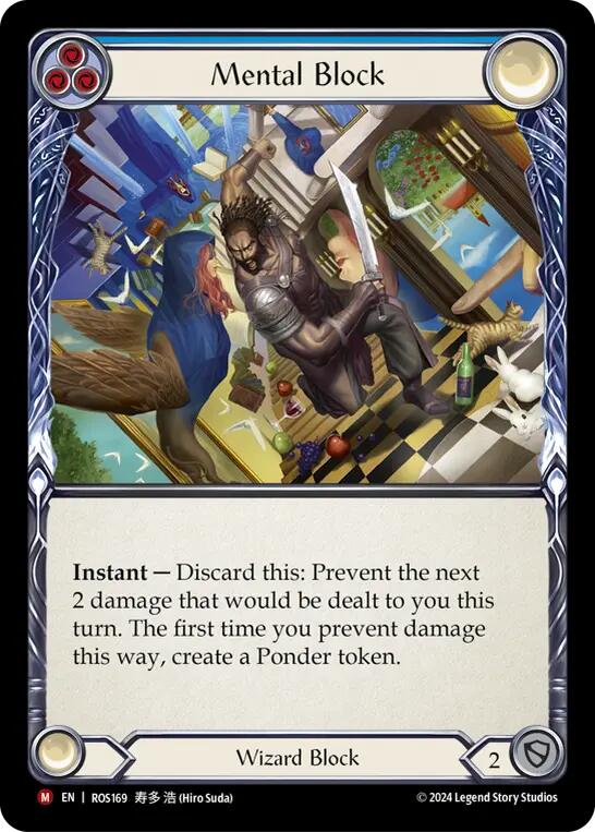 Mental Block [ROS169] (Rosetta)  Rainbow Foil | Card Citadel