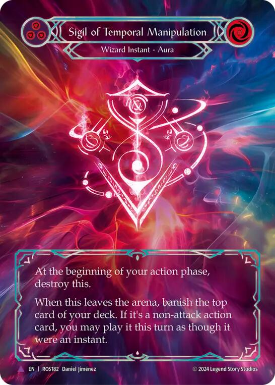 Sigil of Temporal Manipulation (Marvel) [ROS182] (Rosetta)  Cold Foil | Card Citadel