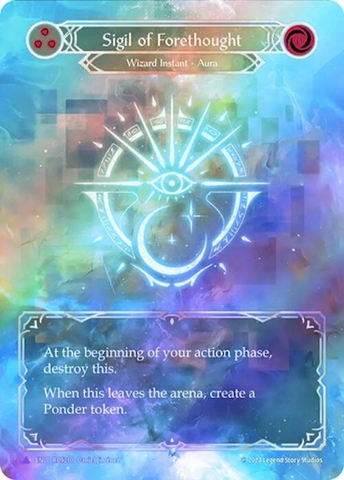 Sigil of Forethought (Marvel) [ROS210] (Rosetta)  Cold Foil | Card Citadel