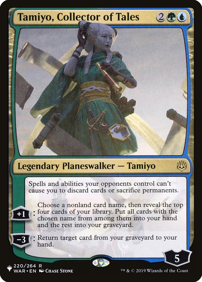 Tamiyo, Collector of Tales [The List] | Card Citadel